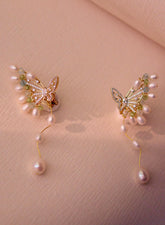 AQUAMARINE多寶石設計耳夾